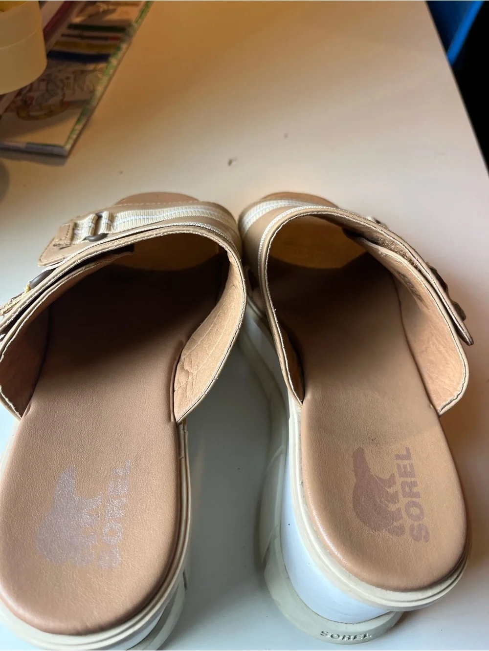 Sorel Joanie III Wedge Slide Sandals